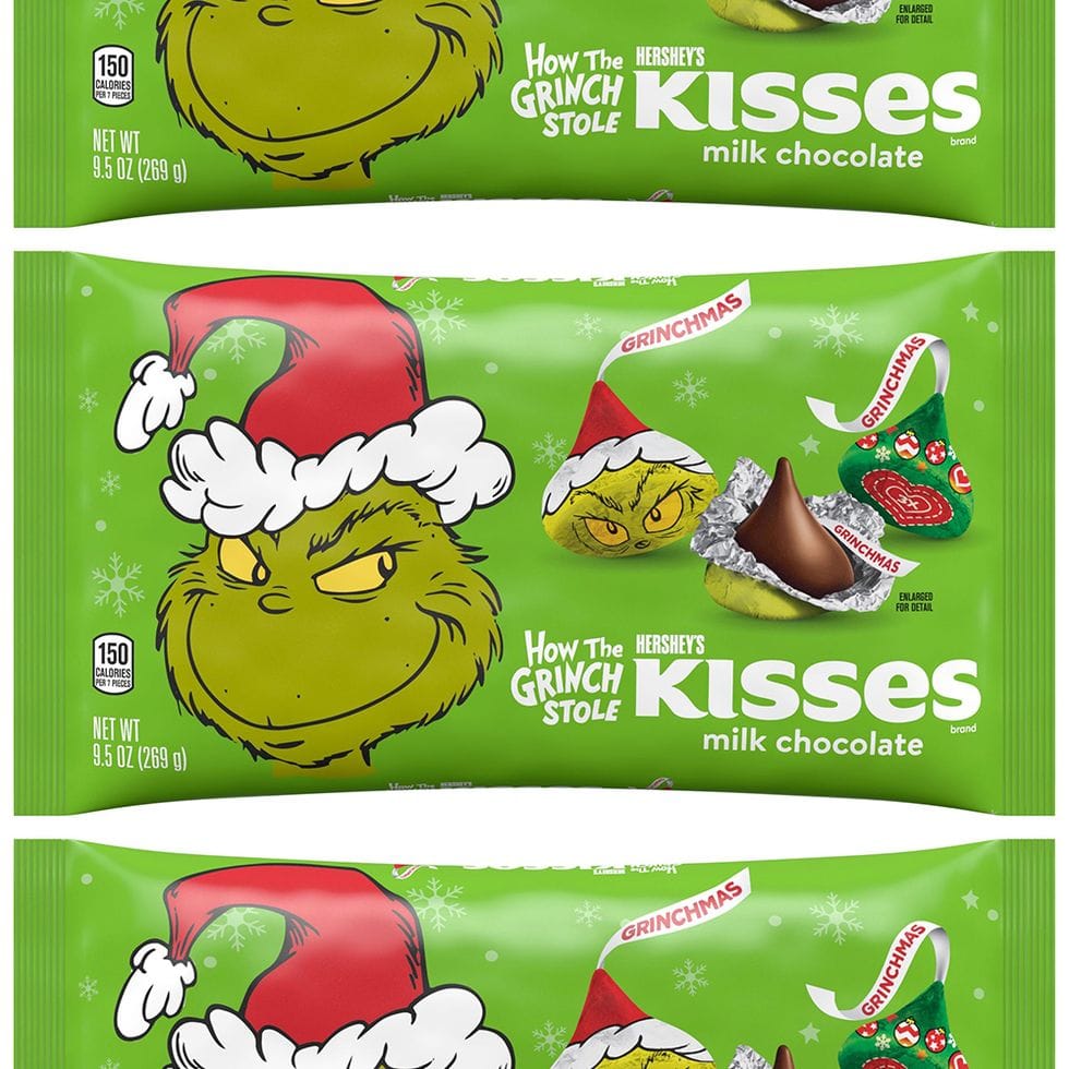 Hershey’s New Grinch Kisses Might Put You On Santa’s Naughty List But They Sure Taste Nice