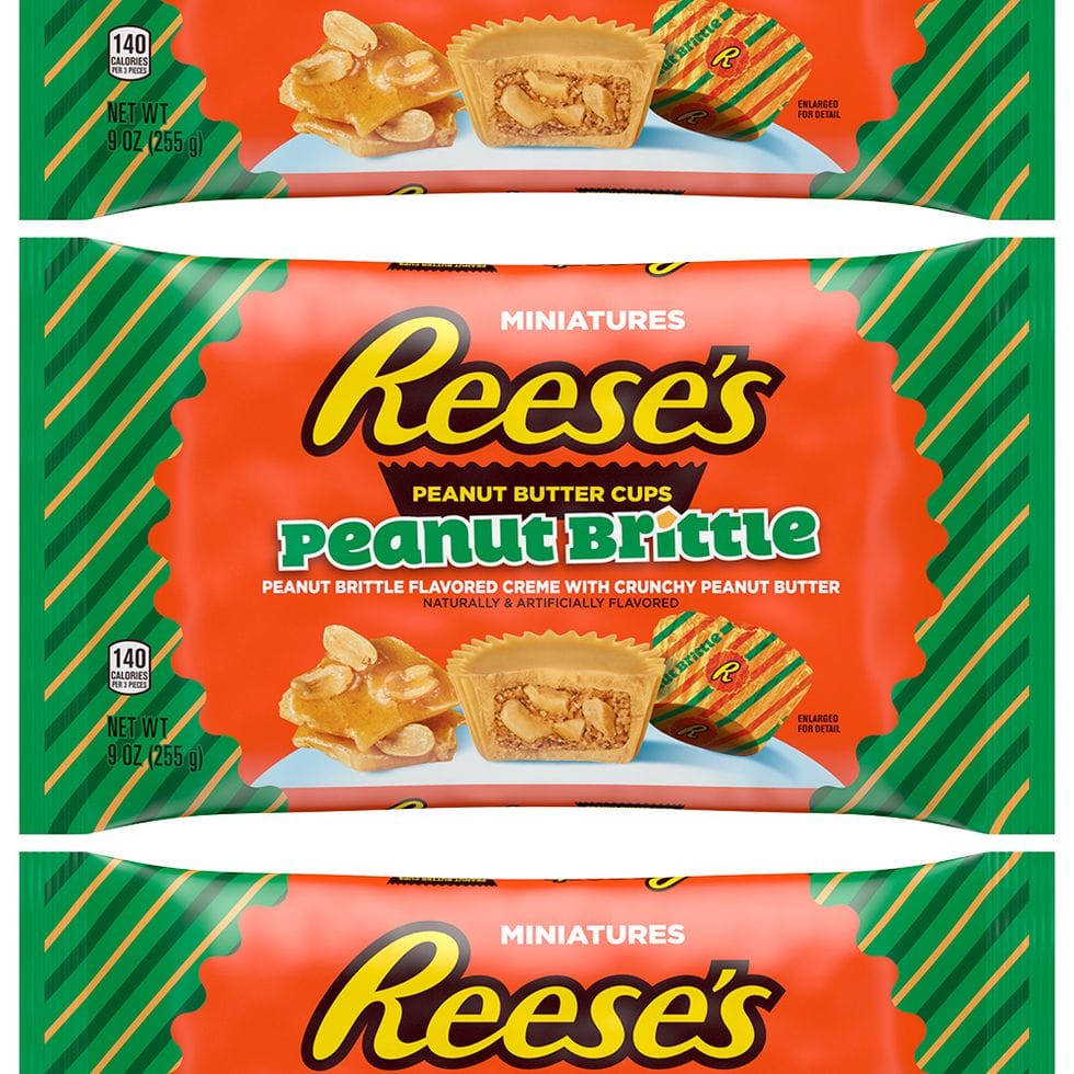 New Reese’s Peanut Brittle Cups Are The Brand’s First (And Tastiest) Holiday Flavor Ever