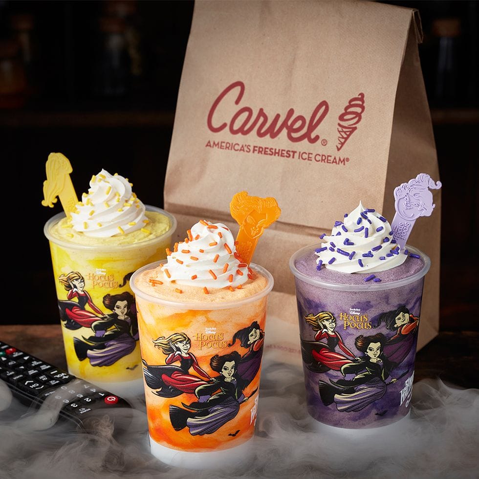 Carvel Has 3 New ‘Hocus Pocus’ Shakes Inspired By The Sanderson Sisters