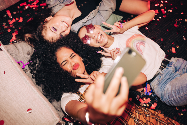 A girls night out with friends.