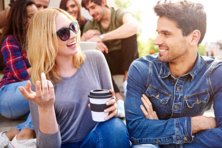 Fun and friendship. Isn't it a perfect day?