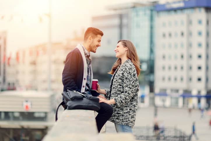 Cute couple in love