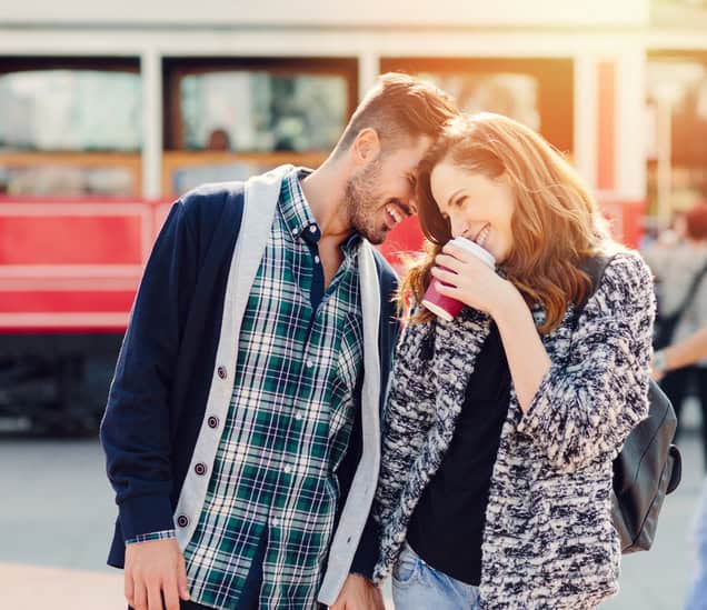Cute couple in love