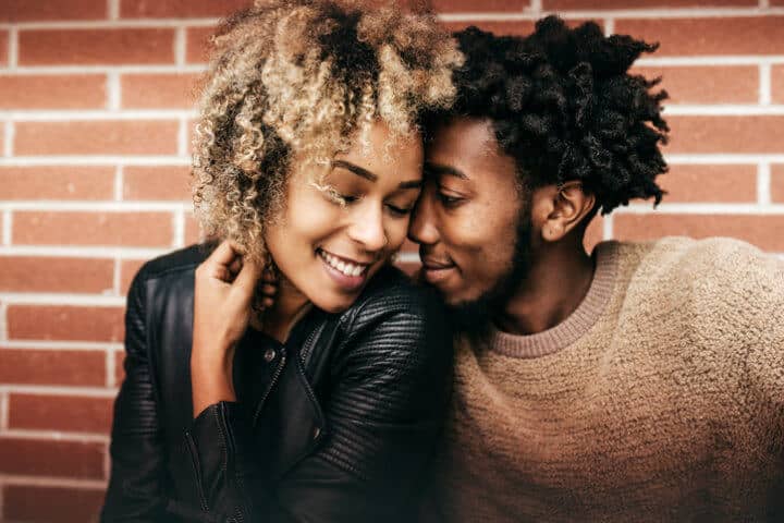 Happy couple
