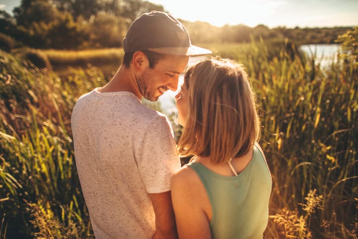 Romance by the lake