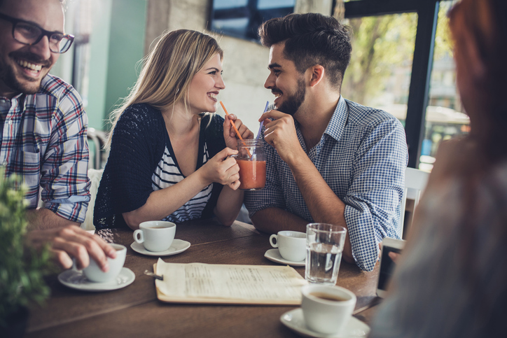 Love means sharing everything!