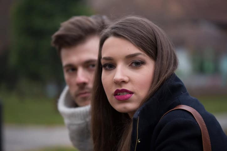 Young couple portrait