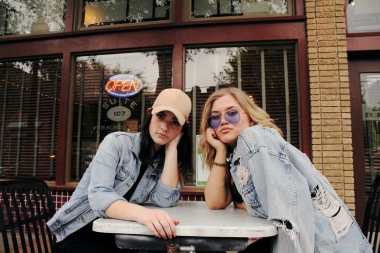 two fed up girls