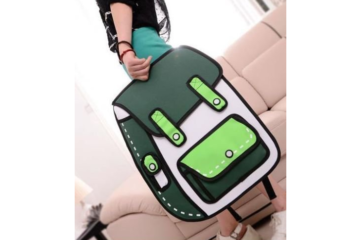 These Cartoon-Style Backpacks Are Like A Comic Strip Come To Life