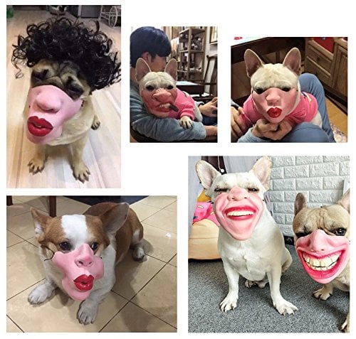 These Freaky Dog Masks Will Make Your Pup Look Like A Human