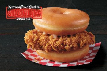 KFC Is Selling A Glazed Donut Chicken Sandwich And I’m Suddenly Starving