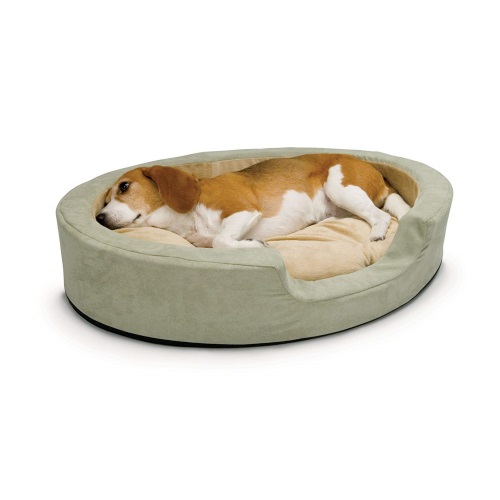 This Heated Dog Bed Will Keep Your Pup Snuggly And Warm All Winter Long
