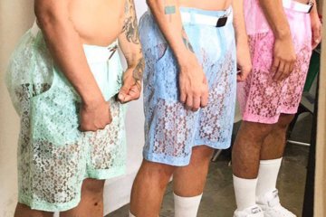 See-Through Lace Shorts For Men Exist, Just FYI