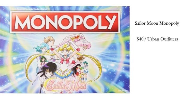 sailor moon monopoly
