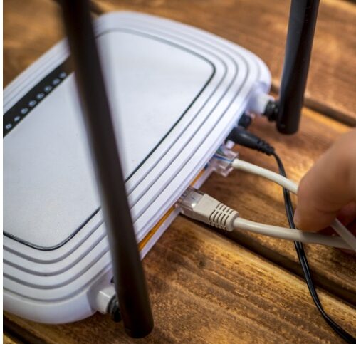 Wifi router.