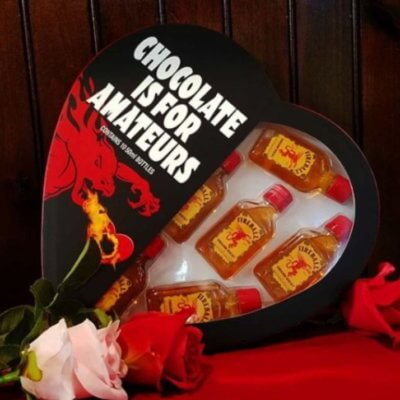 These Heart-Shaped Boxes Full Of Fireball Shooters Will Take Valentine’s Day To The Next Level