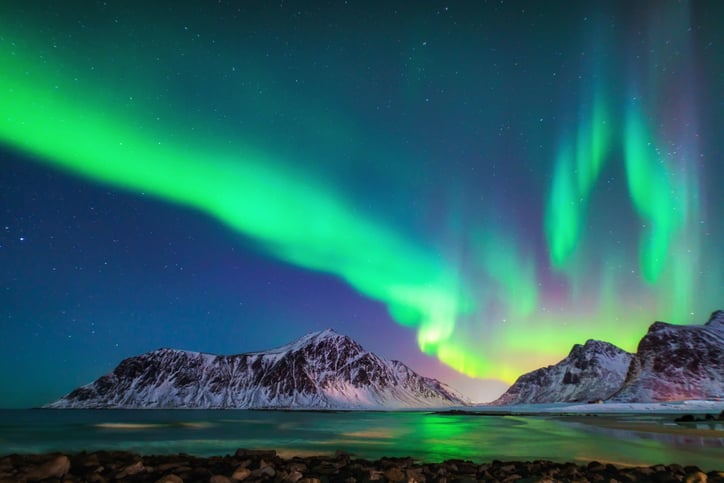 The Northern Lights.