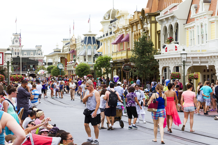 Walt Disney World Main Street, USA.