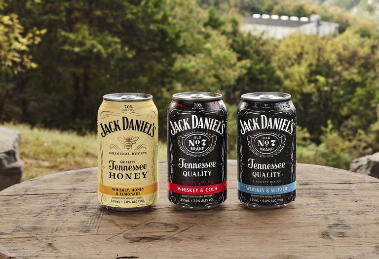 Jack Daniel's Has 3 New Canned Whiskey Cocktails & They Look Delish