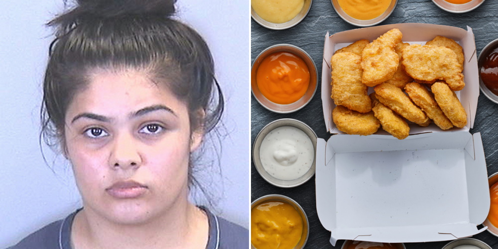 Florida Woman Arrested For Attacking Brother With Chicken Nuggets