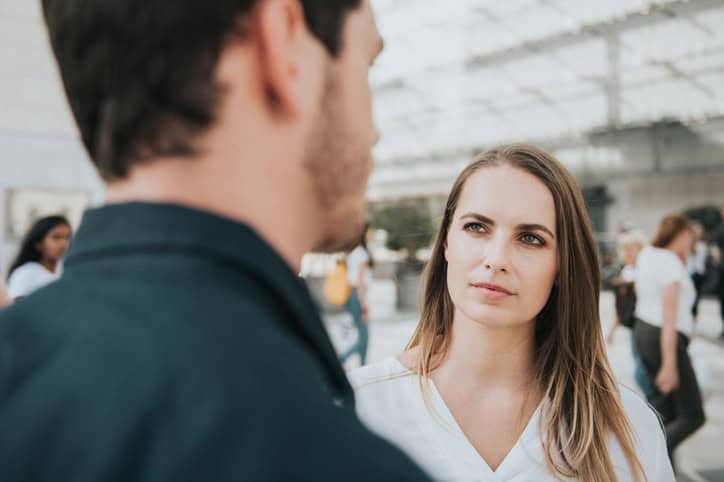 he's with the wrong woman