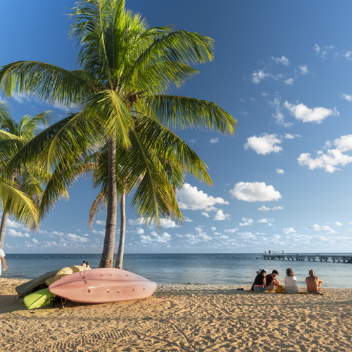 A Florida beach.