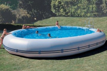 This Massive Inflatable Pool Blows All Those Other Kiddie Pools Out Of The Water