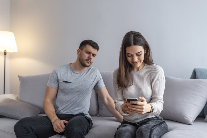 is your boyfriend spying on you