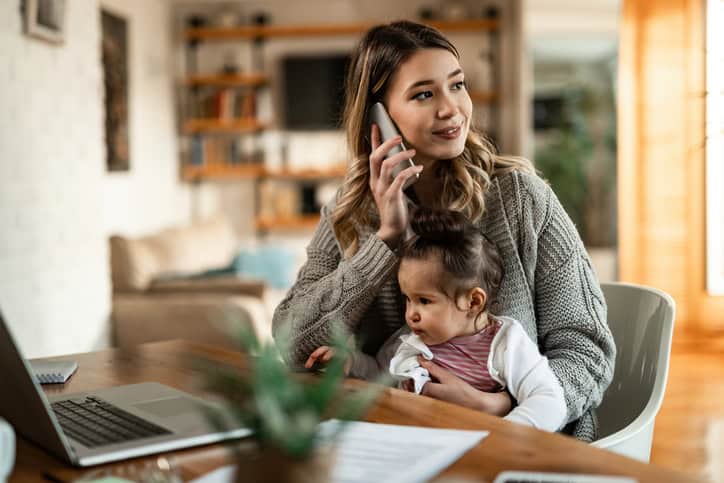 stay-at-home moms paid