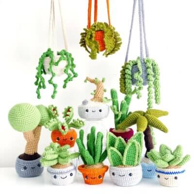 These Crocheted Plants Are Perfect For Anyone Who Can’t Keep The Real Thing Alive