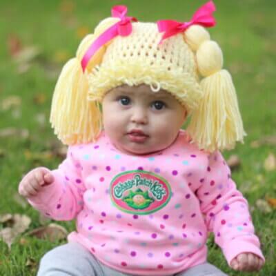 These Crochet Cabbage Patch Kid Hats Will Take You Back To The ’80s In The Best Way