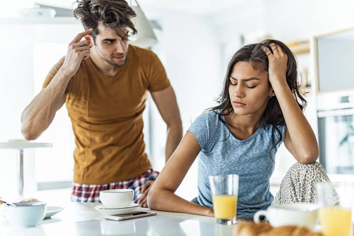 signs of a selfish partner