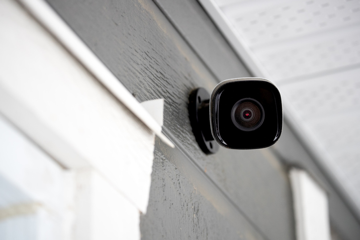 A security camera.