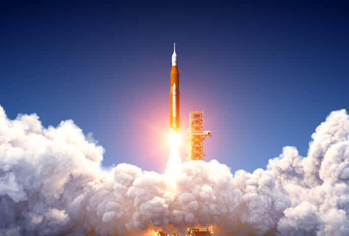 Rocket Space Launch.