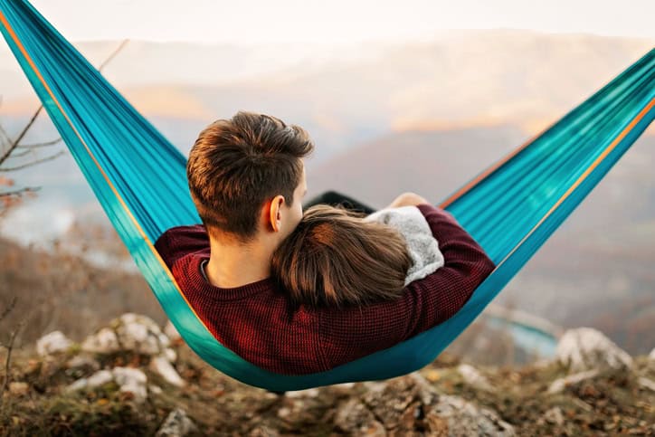 couple in hammock