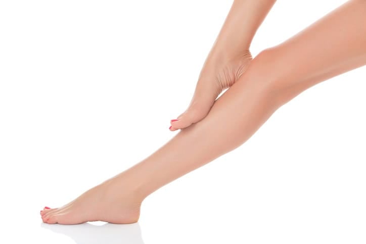 Long female legs.