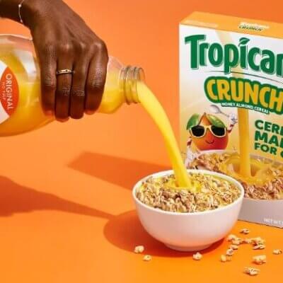 Tropicana Creates Cereal To Be Mixed Specifically With Orange Juice