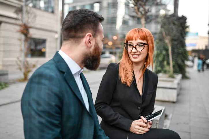 signs your coworker has feelings for you
