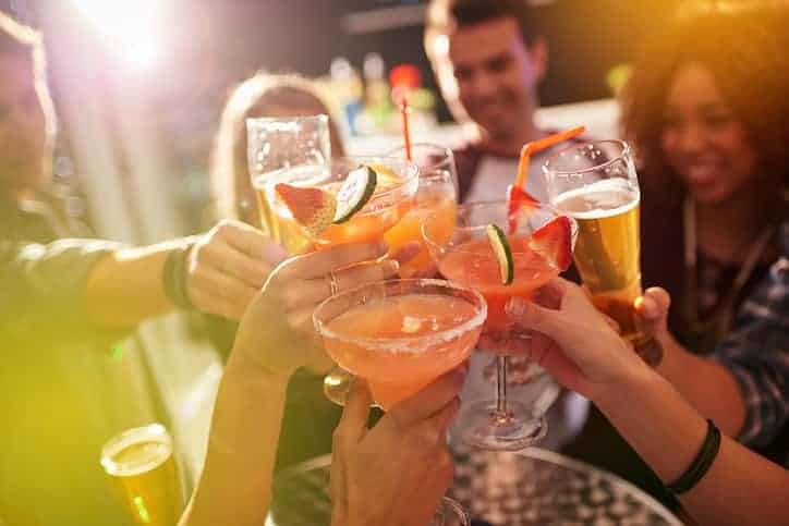 people with cocktails