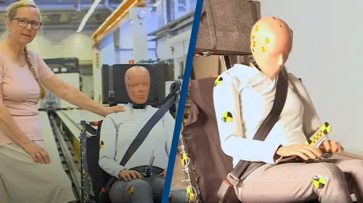 First Ever Female Crash Test Dummy Made After Years Of 'Bias