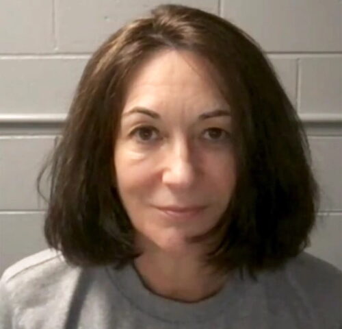 Ghislaine Maxwell in prison.
