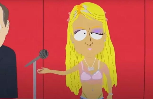 paris hilton south park