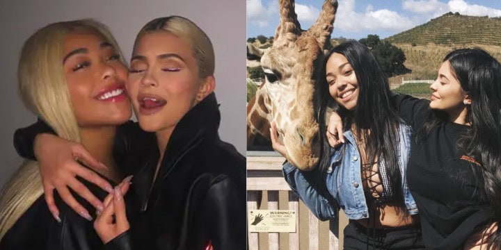 kylie jenner jordyn woods composite