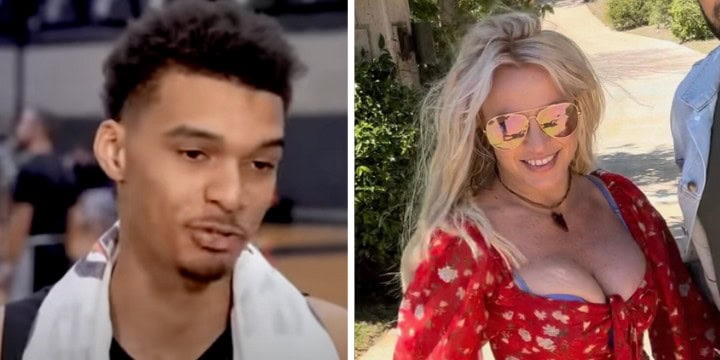 victor wembanyama britney spears