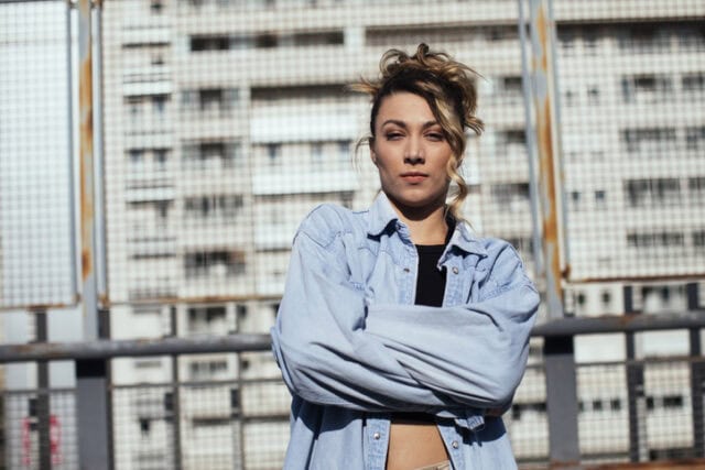 woman with crossed arms, bad attitude