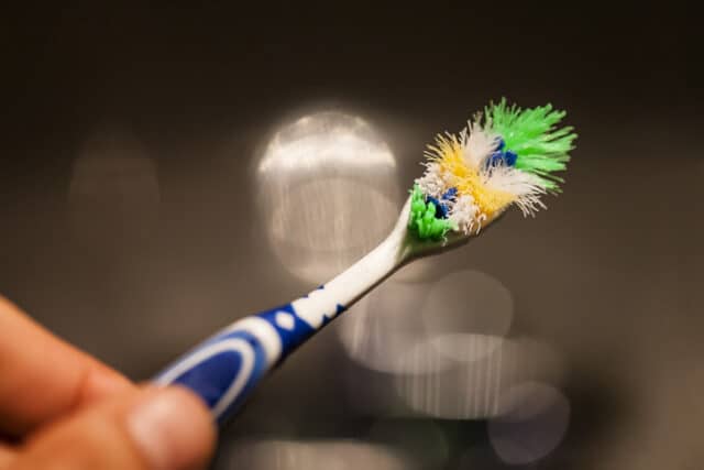 A toothbrush.