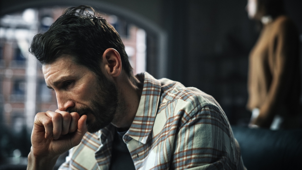 Man feeling sad.