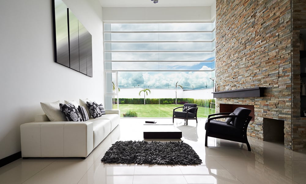 Beautiful interior living room.