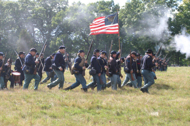 civil war reenactment