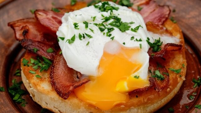 Toast and eggs.